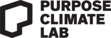 logo firmy Logotyp Purpose Climate Lab, partnera Climate&Strategy na rzecz działań ekologicznych, aby zredukować ślad węglowy oraz emisje CO2 współpracującej z Fundacją Climate&Strategy