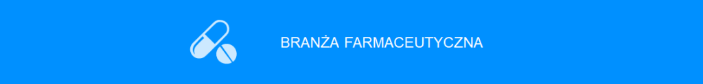 baner "branża farmaceutyczna" wskazujący na projekty redukcji emisji CO2 zrealizowane dla branż farmaceutycznych przez fundację Climate&Strategy